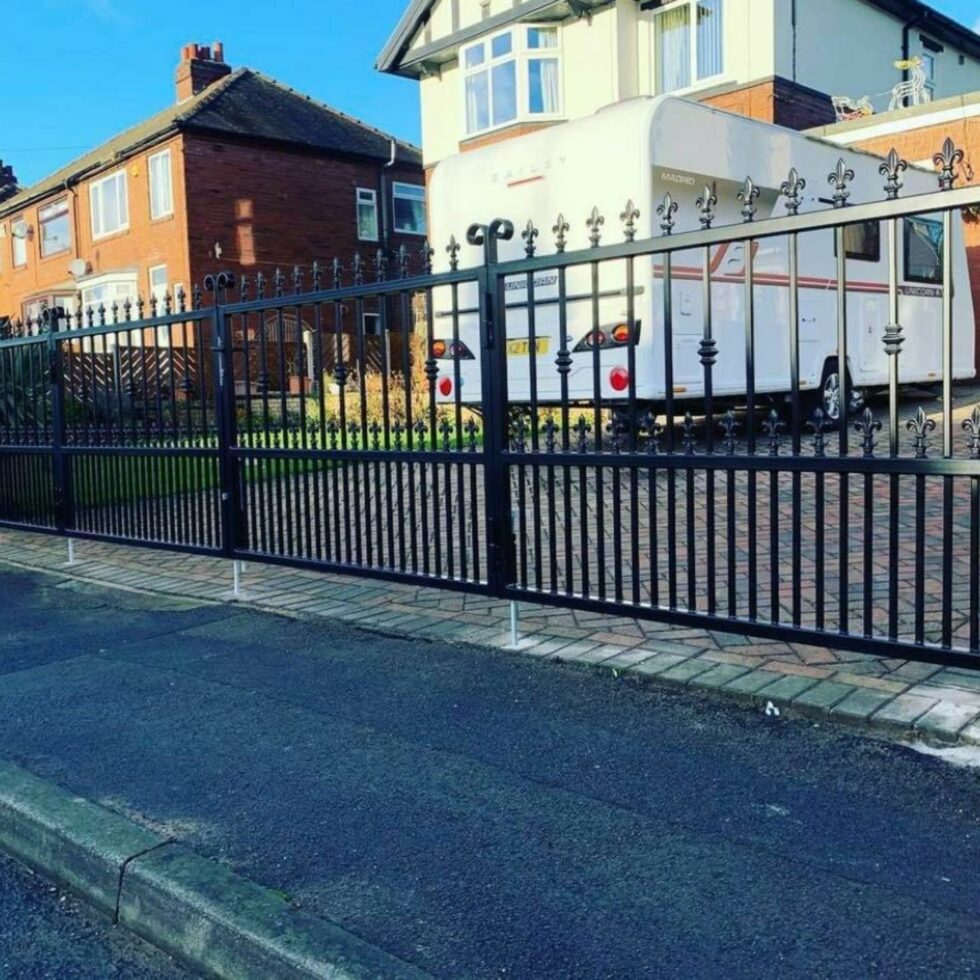 Bi Fold Driveway Gates Metal Gates Wakefield